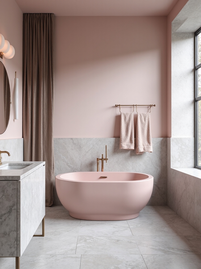 soft and stunning bathroom ideas