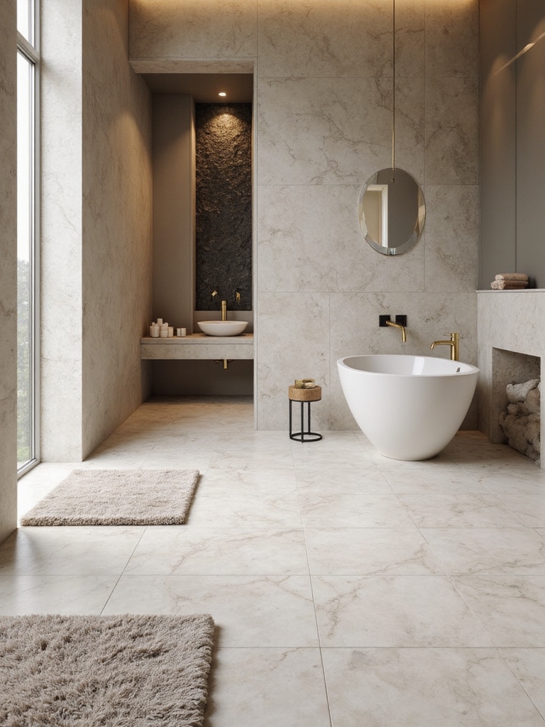 spa inspired bathroom flooring criteria