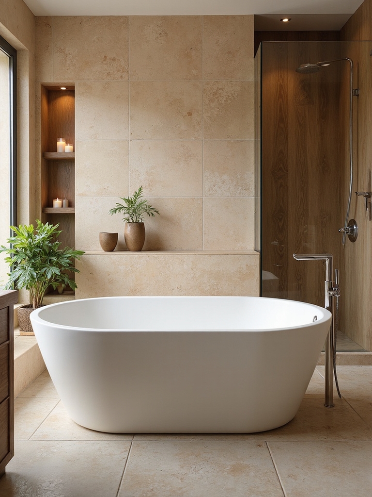 spa inspired bathroom remodels
