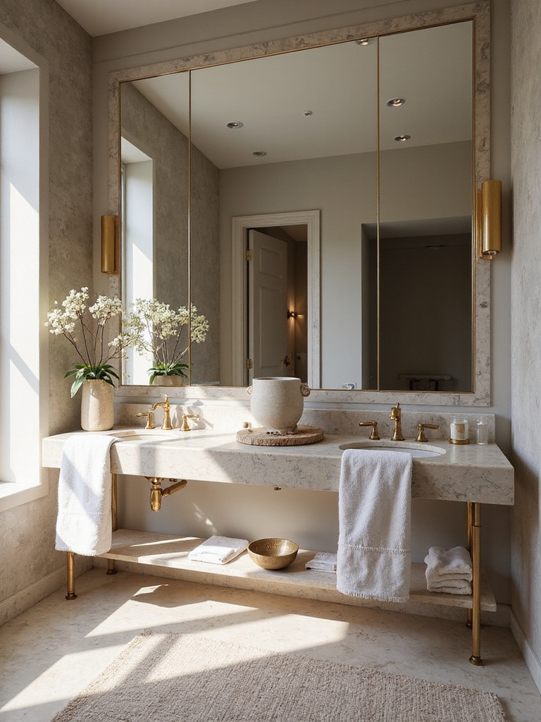 spa like mirror design inspiration