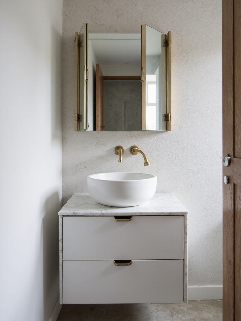 space efficient vanity options