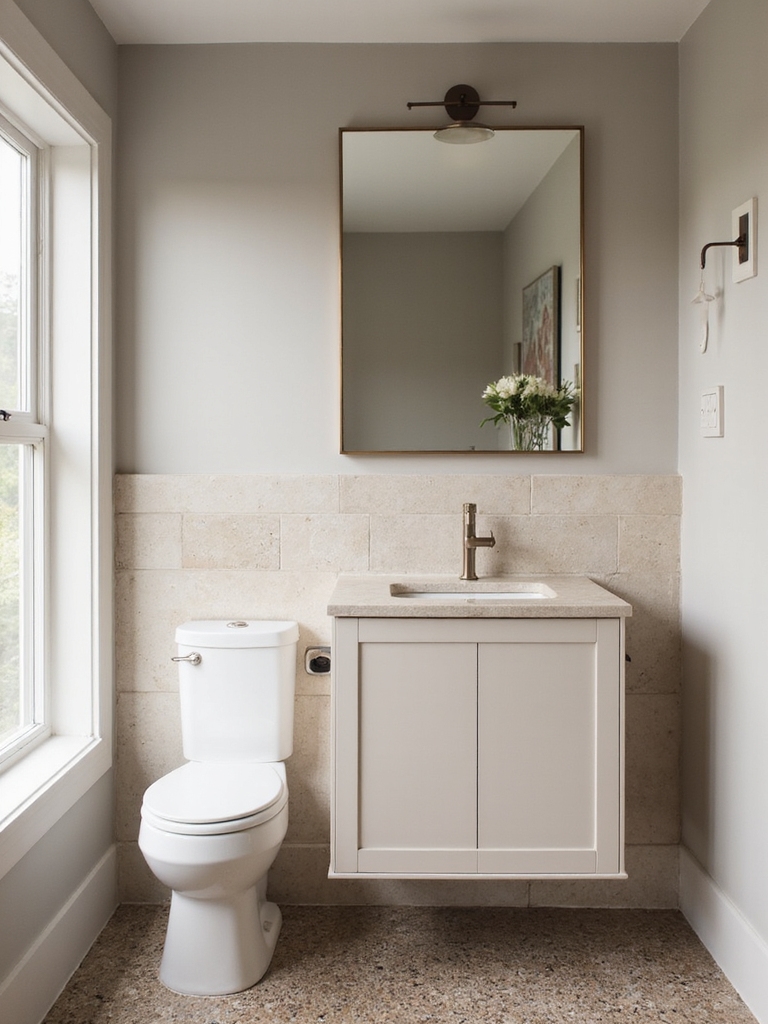 spacious design for small bathrooms