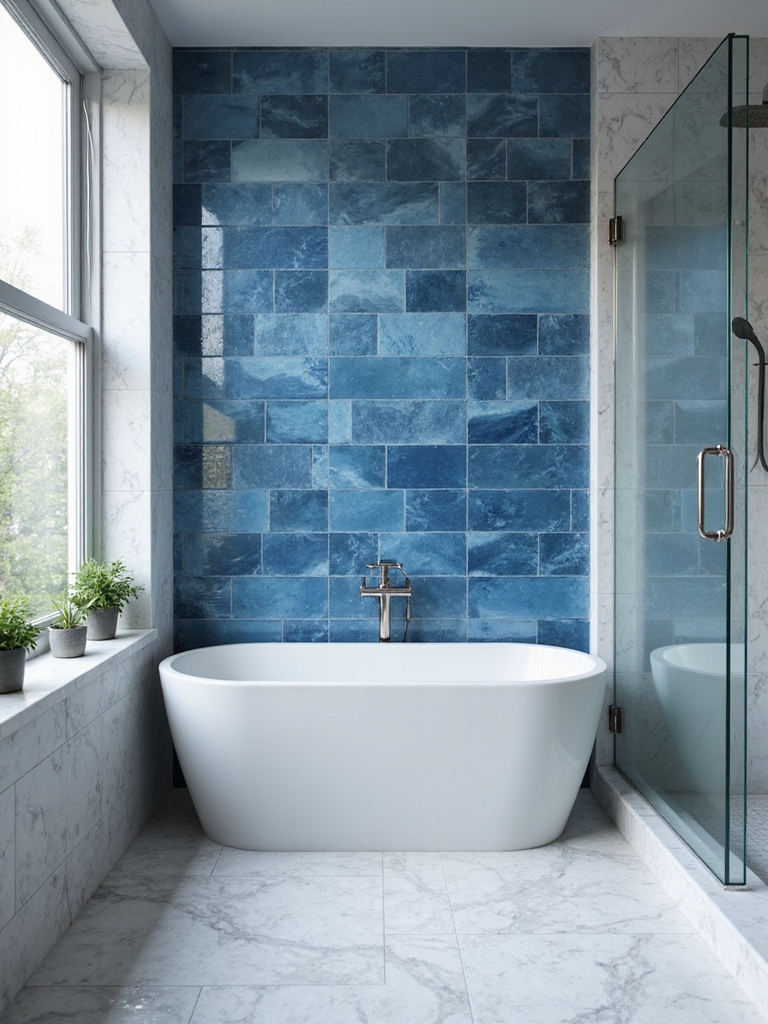 stunning blue tile designs