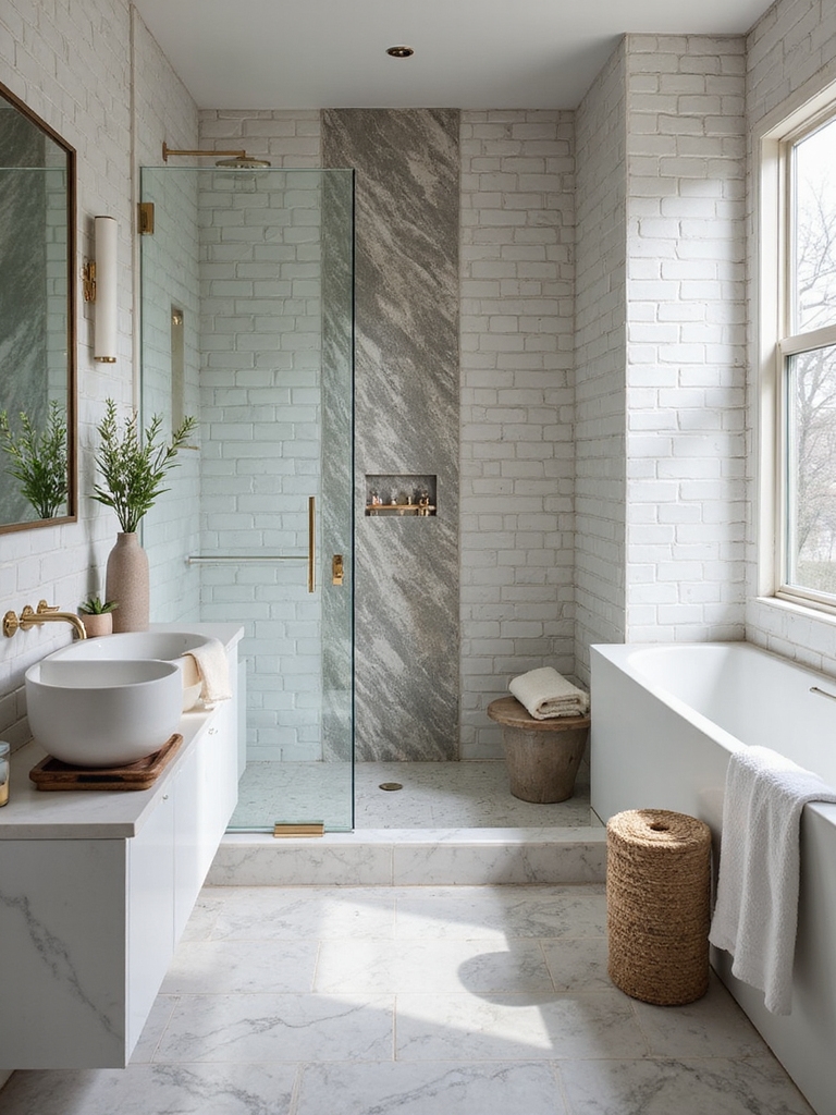 stylish bathroom shower designs