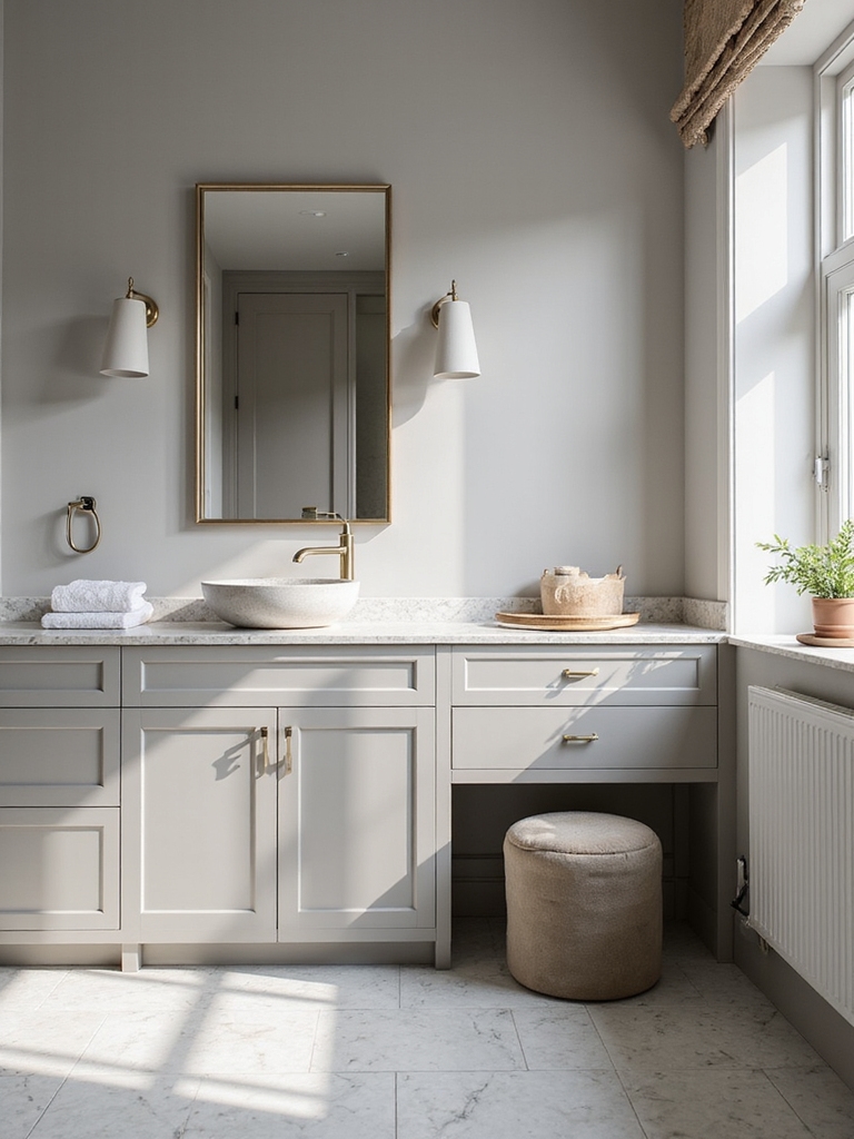 stylish gray bathroom designs