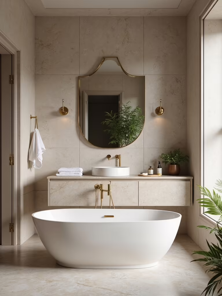 stylish guest bathroom inspiration