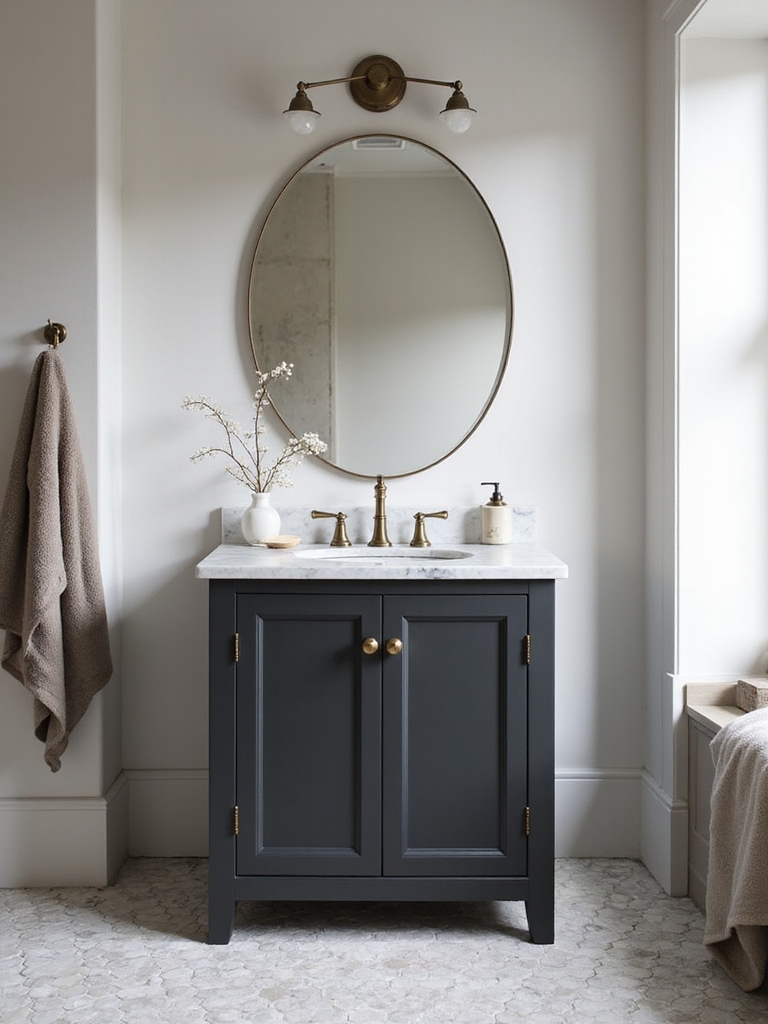 stylish half bath inspiration