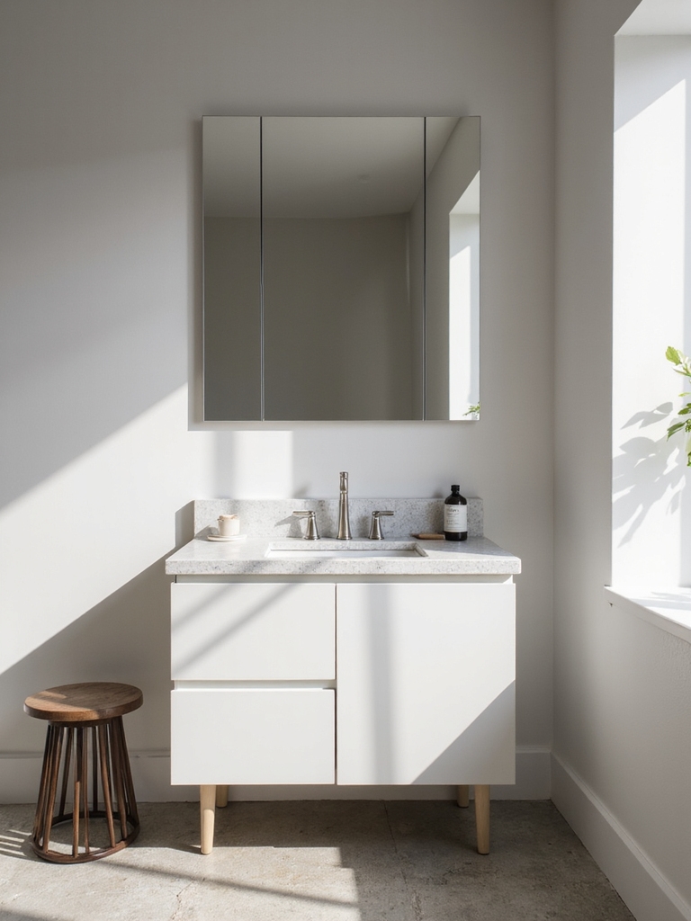 stylish mirror storage solutions