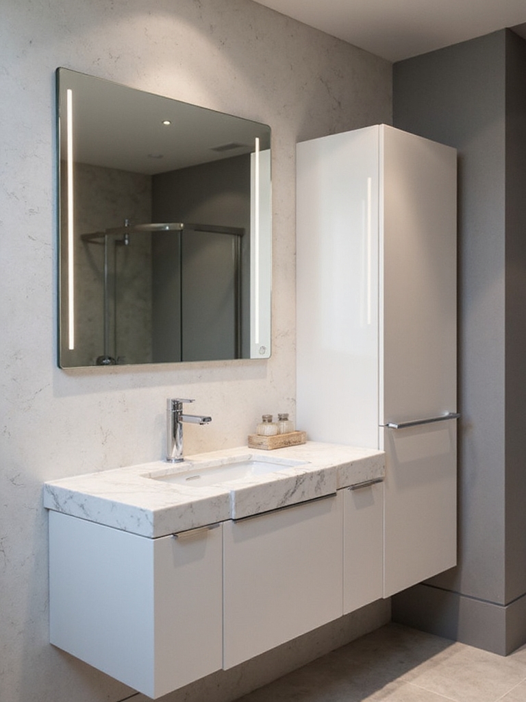 stylish mirrored cabinet solutions