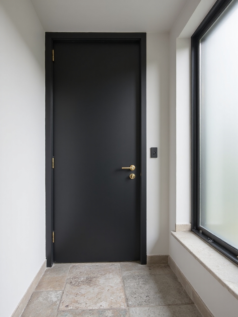 stylish modern bathroom doors