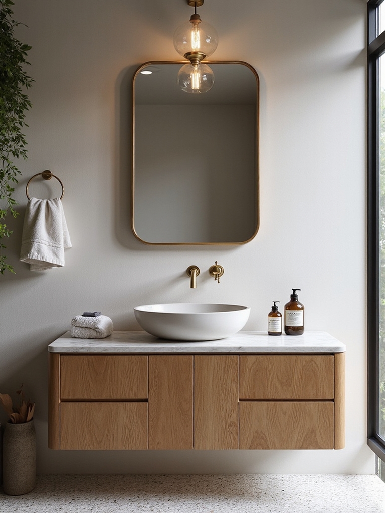 stylish single sink vanities