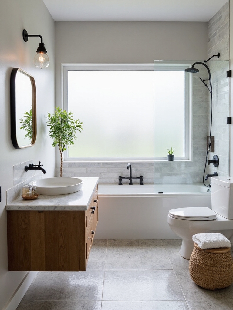 stylish small bathroom designs