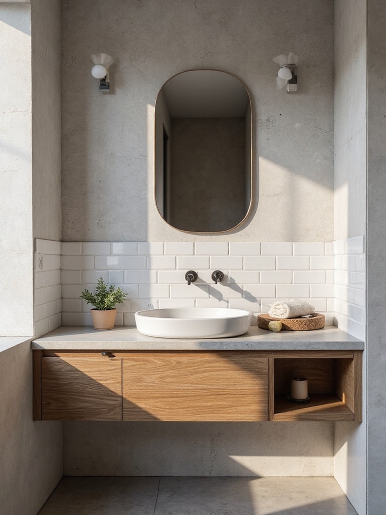 stylish space saving floating vanities