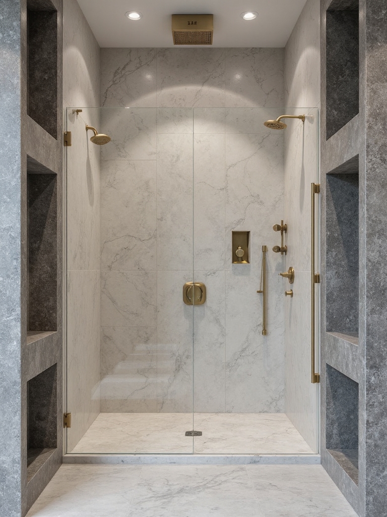 stylish walk in shower designs