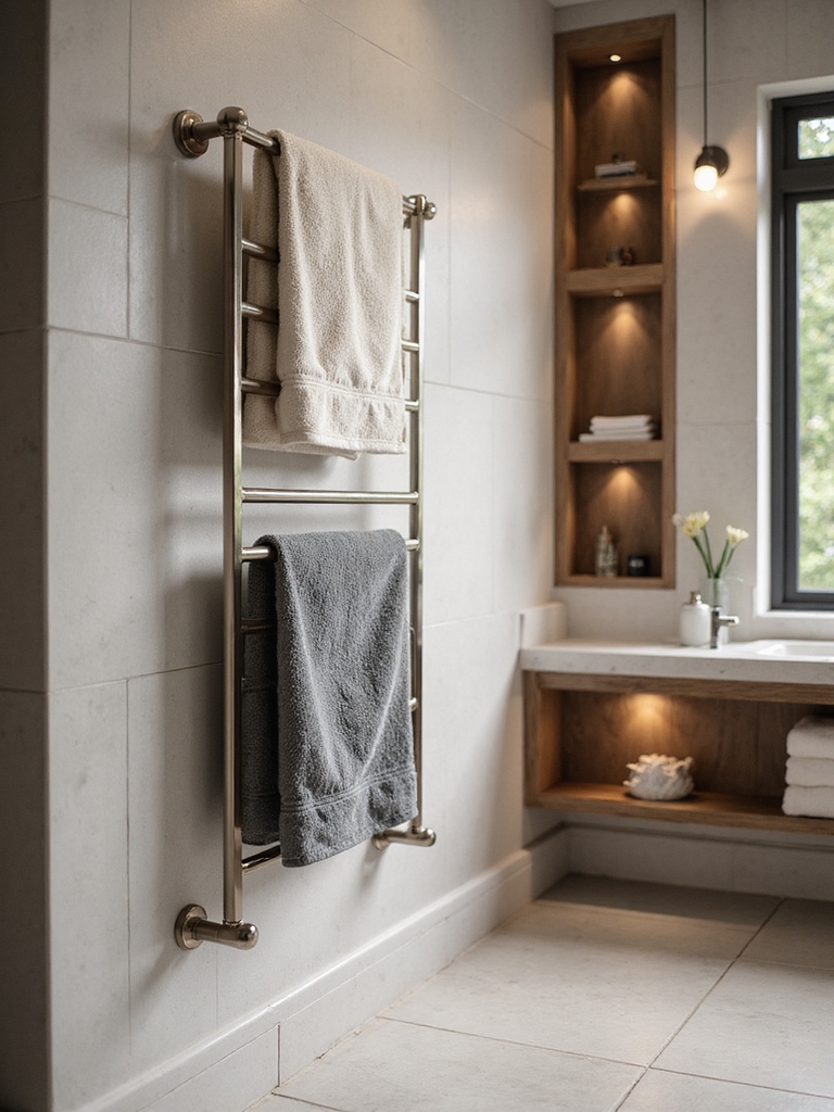 stylish wall mounted towel racks