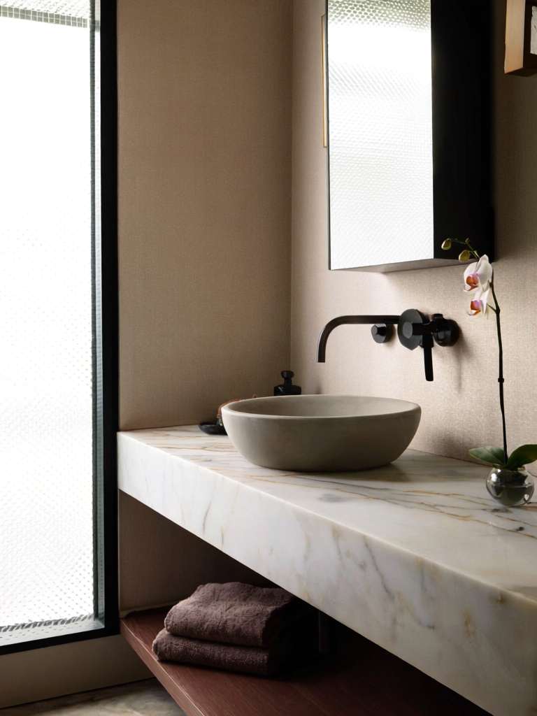 stylish yet affordable bathroom accents