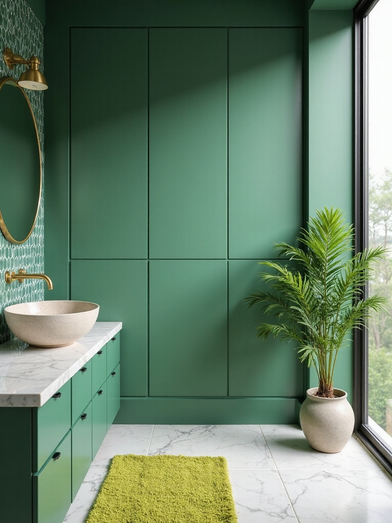 sustainable stylish bathroom design