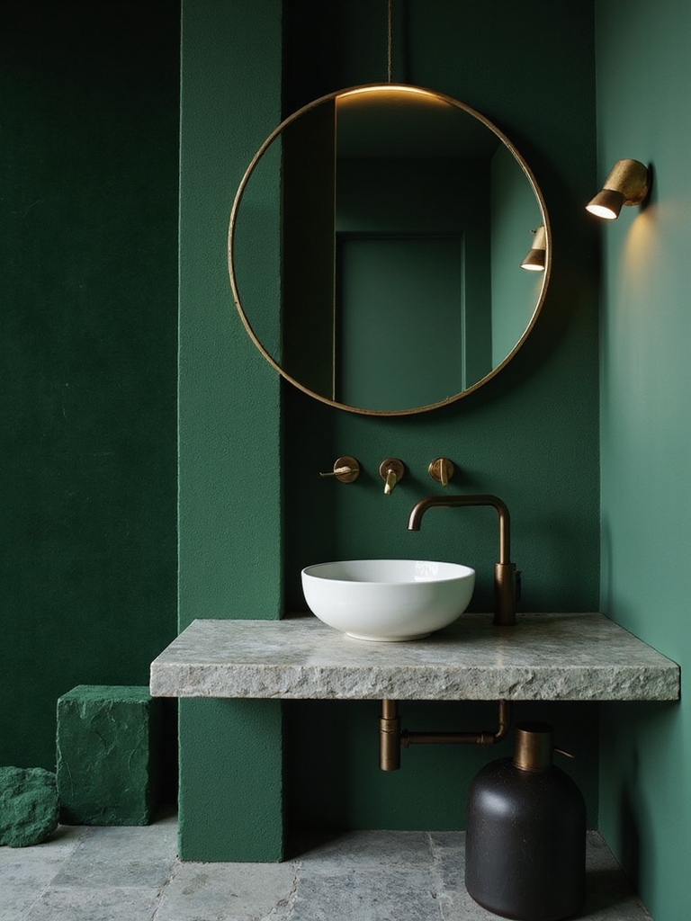 tactile elegance in bathrooms