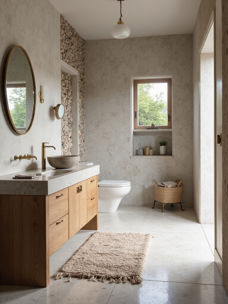 tactile luxury in bathrooms