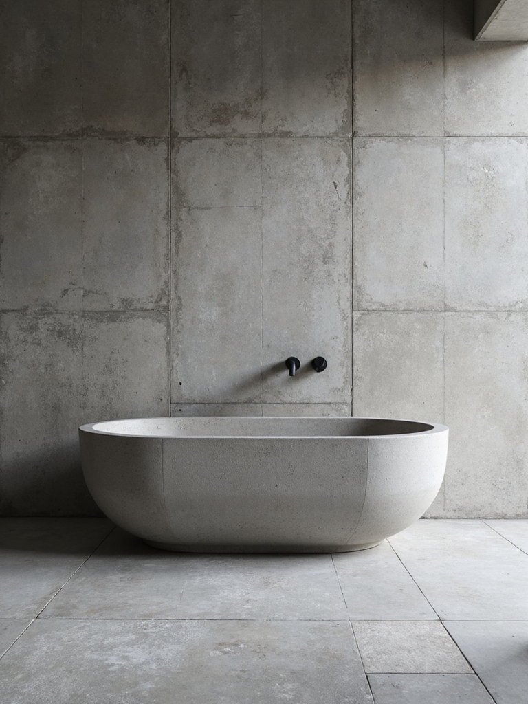 textured concrete tile elegance