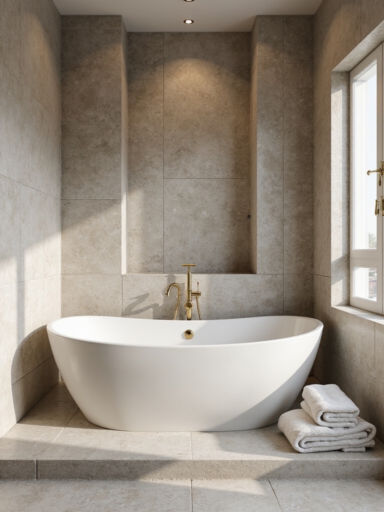 textured tiles enhance tranquility