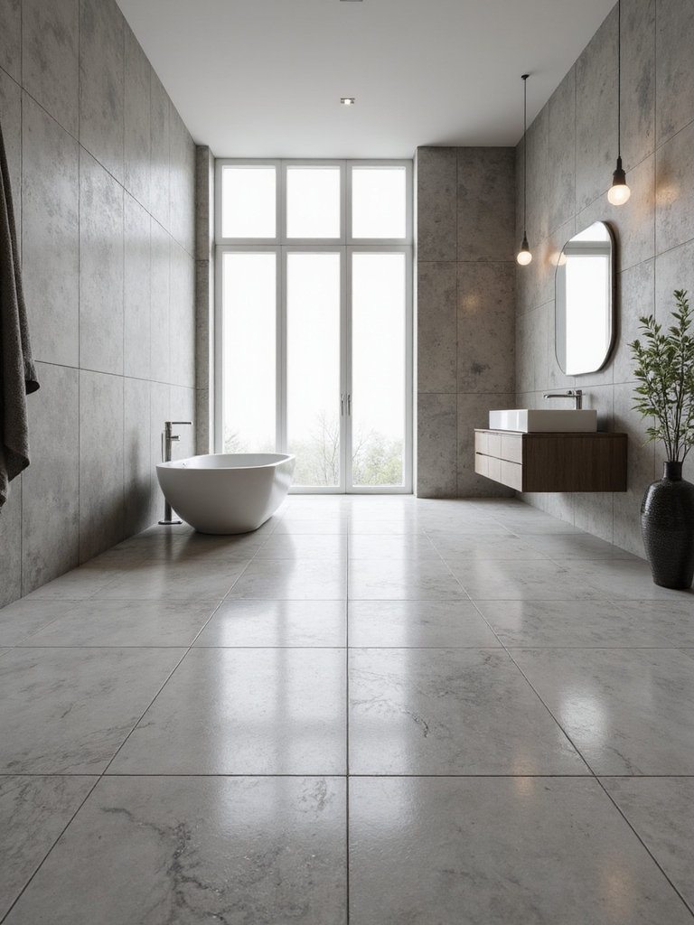 tile size affects perception