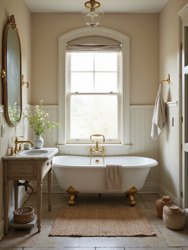 timeless bathroom fixture elegance