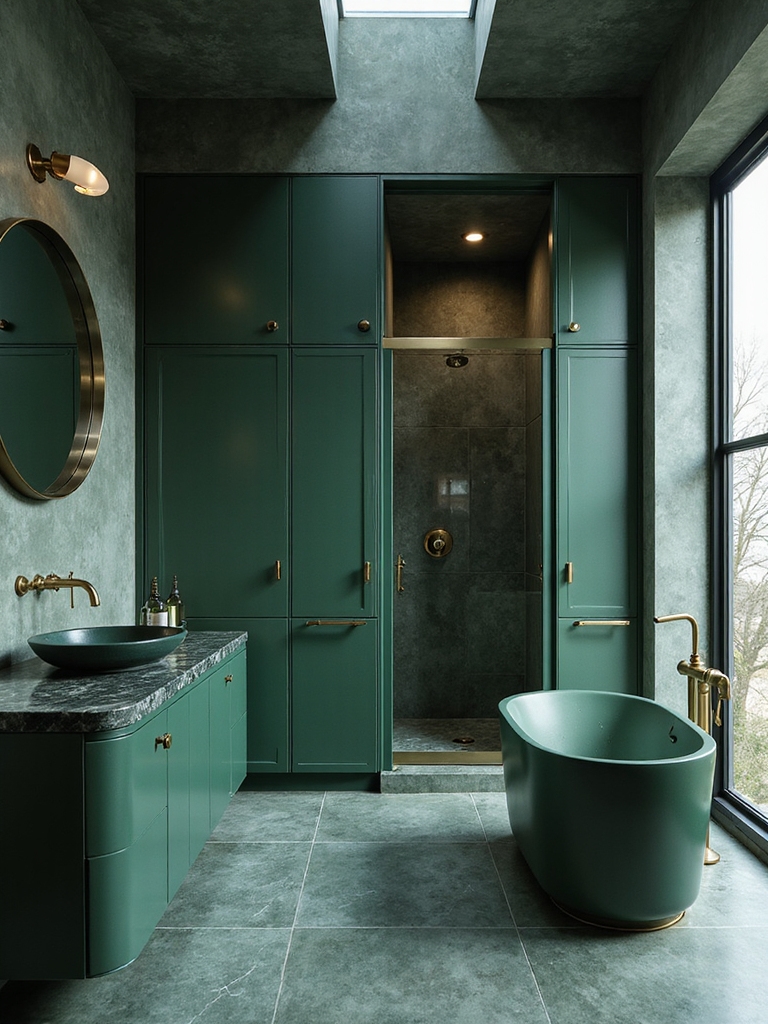 timeless forest green elegance