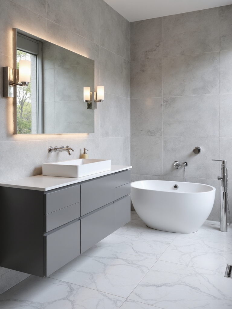 timeless grey and white elegance