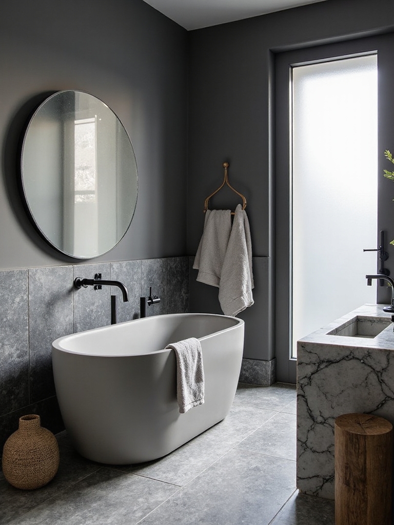 timeless grey bathroom designs