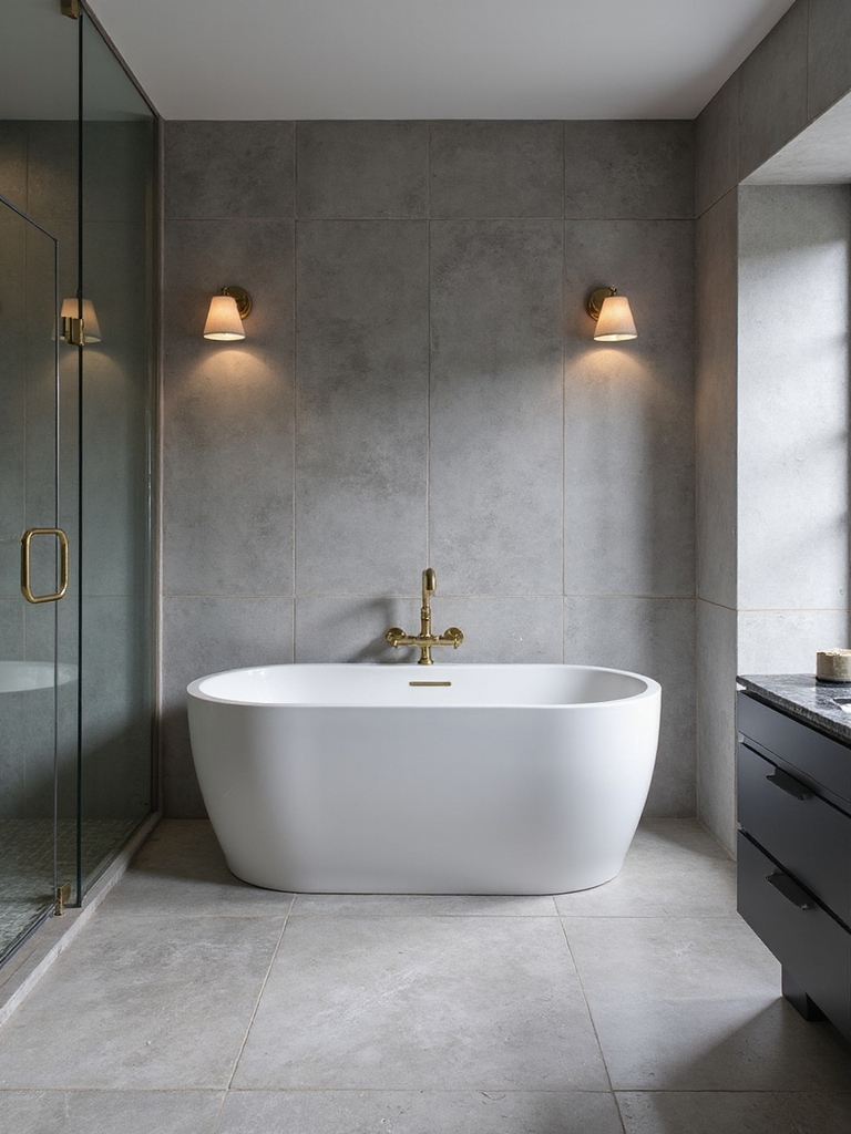 timeless grey tile elegance