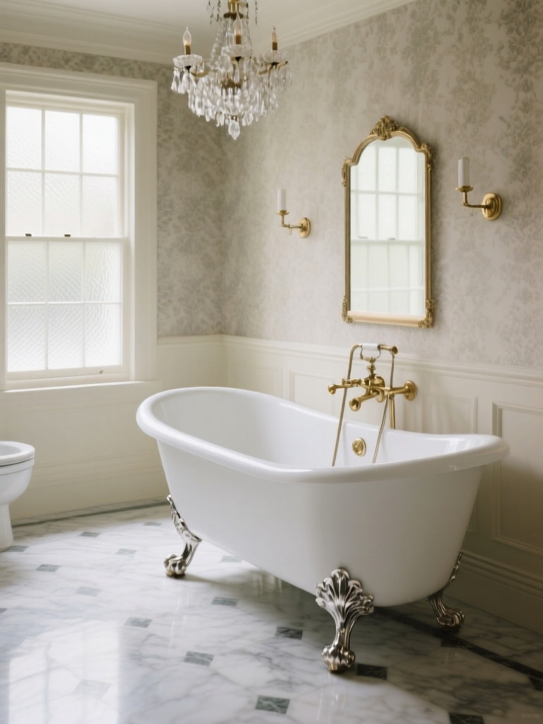 timeless luxury bathroom decor