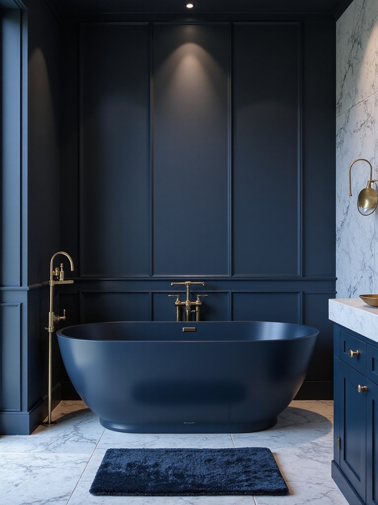 timeless luxury in navy