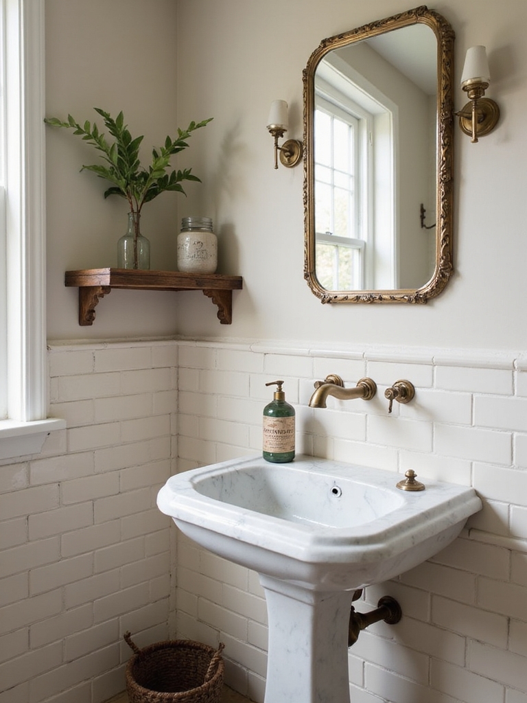 timeless muted bathroom elegance