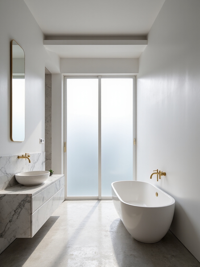 timeless serene bathroom elegance