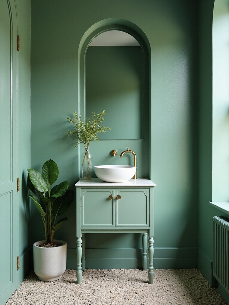 timeless serenity through green