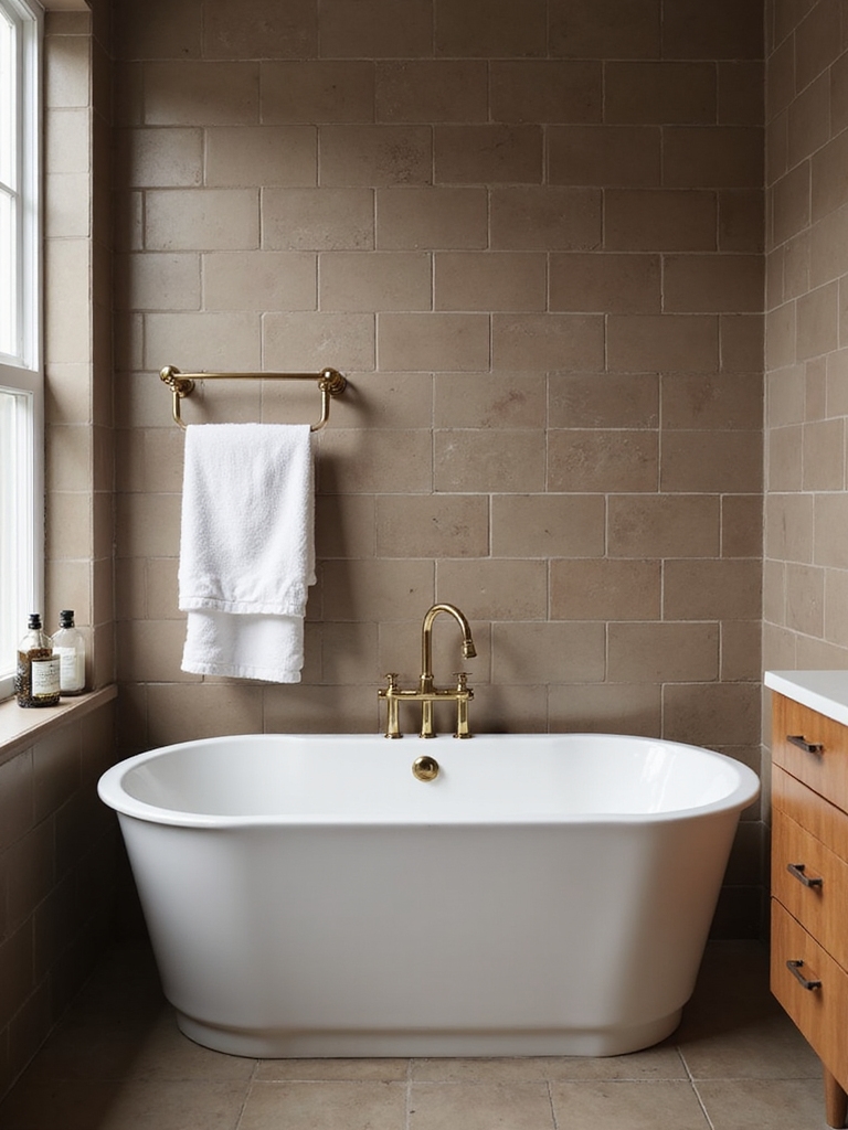 timeless soft white brown elegance
