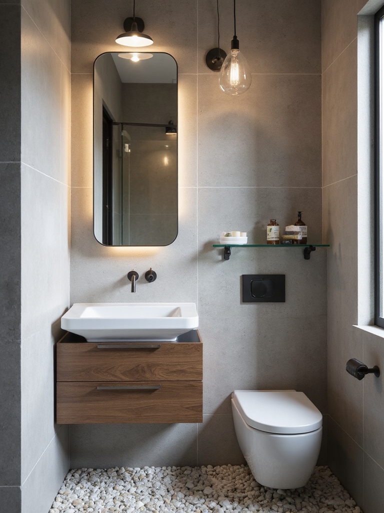 transform cramped bathroom space
