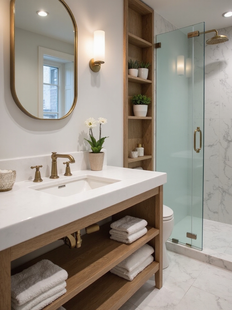 transform tiny baths creatively
