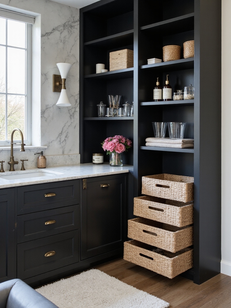 transform under sink storage efficiently