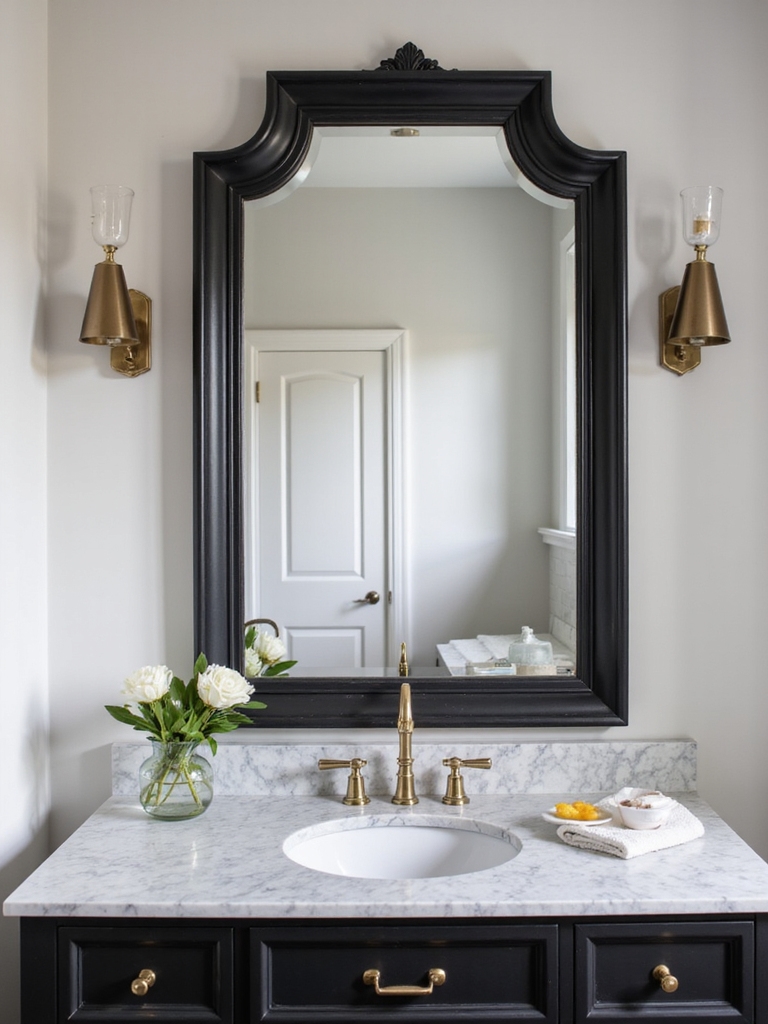 transform your bathroom mirror