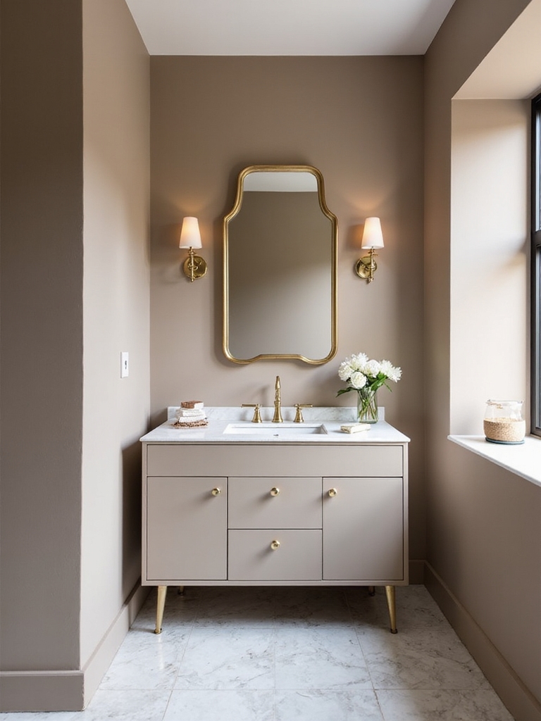 transformative half bathroom designs