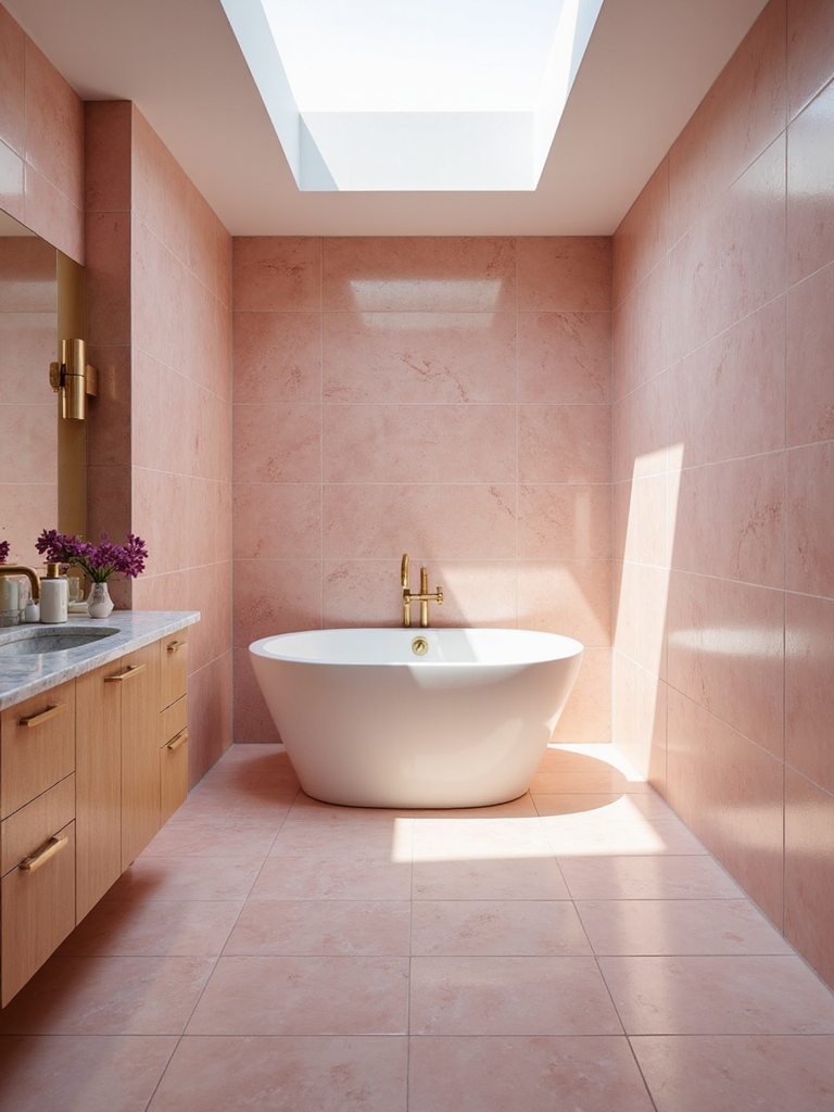 transformative pink lighting effects