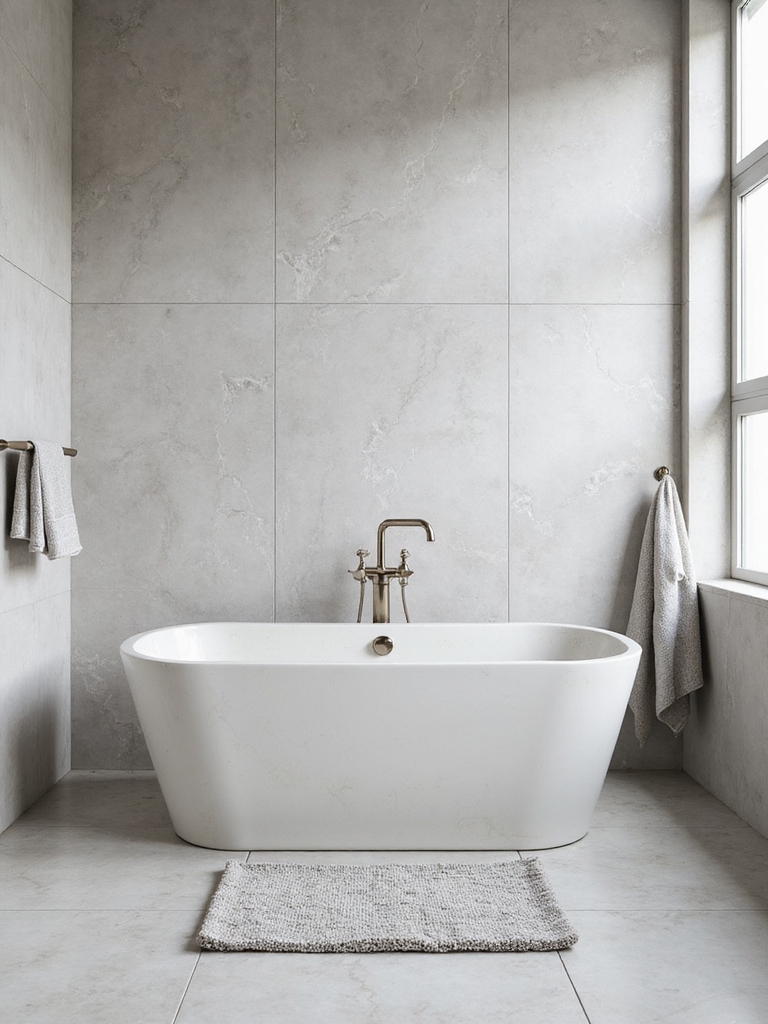 transformative textures for bathrooms