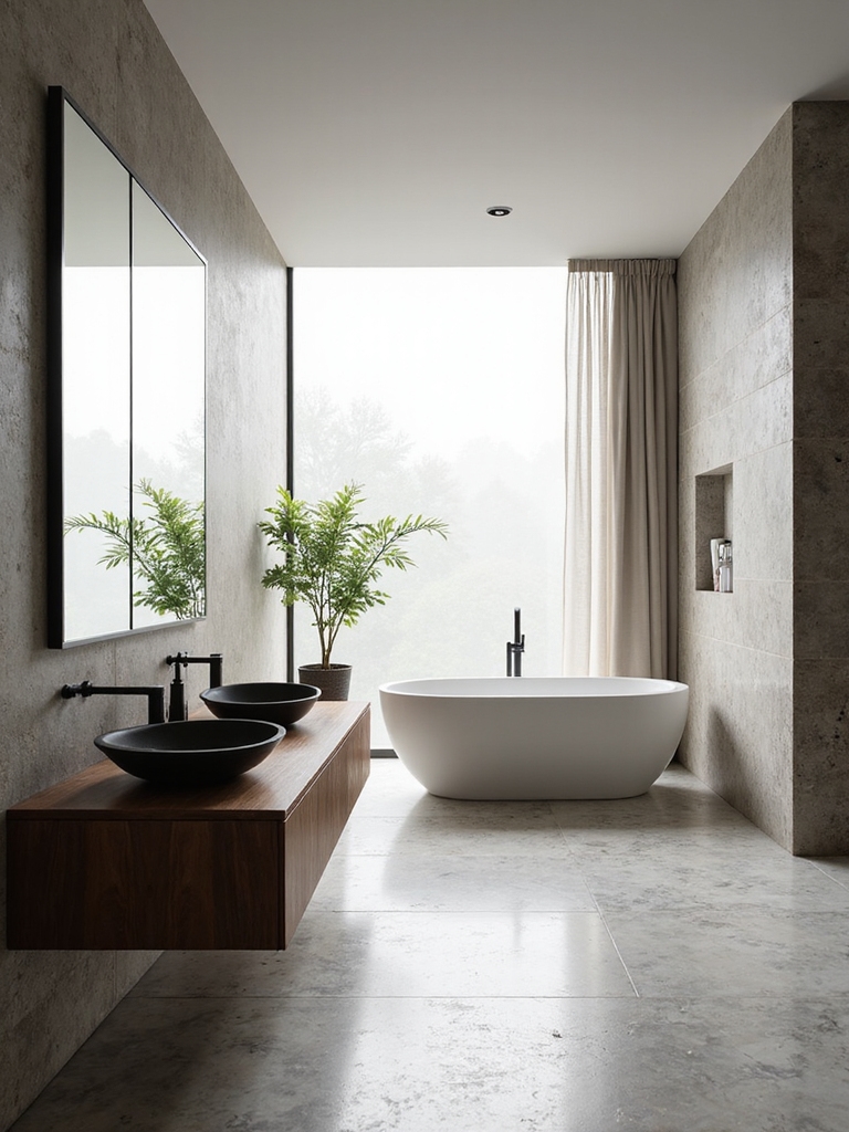 trendy modern bathroom designs