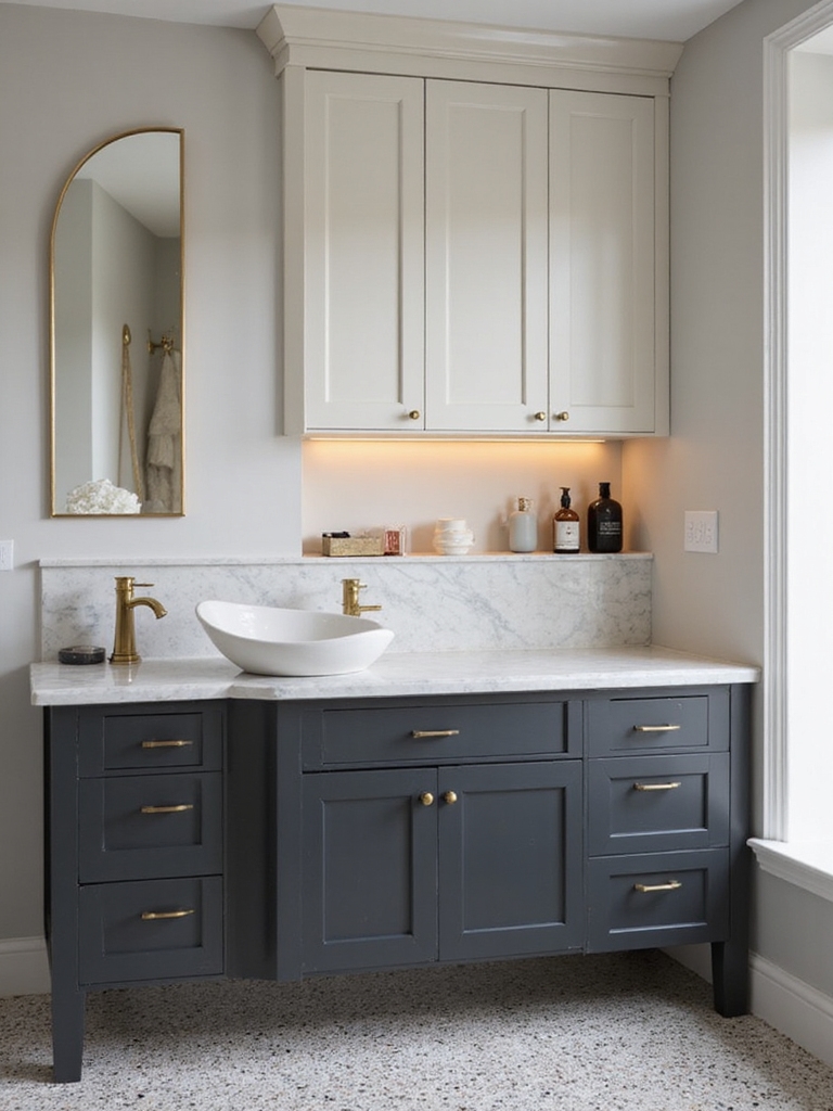 two tone vanity design tips
