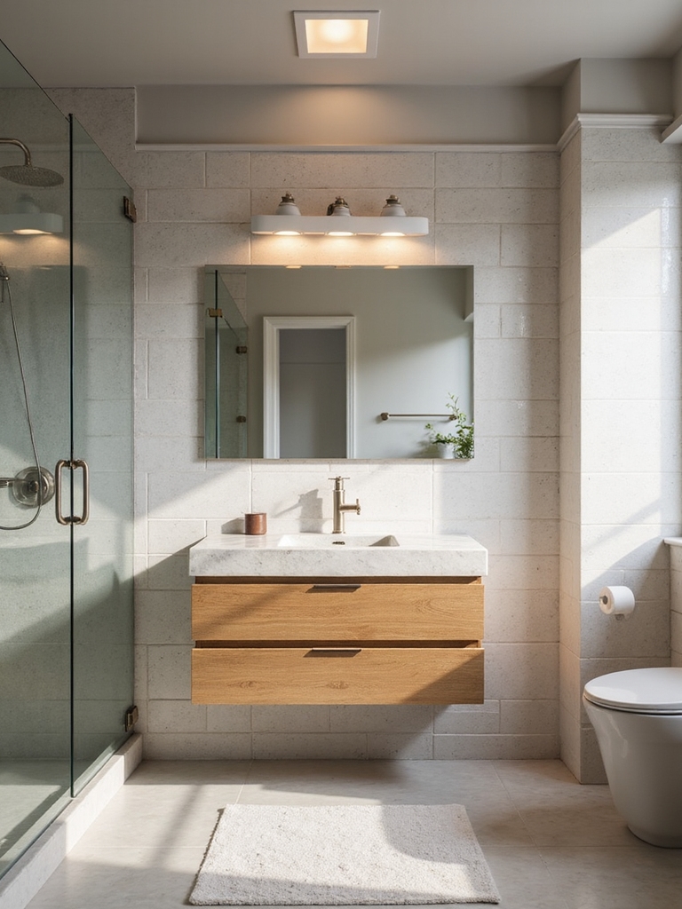 upgrade fixtures refresh bathroom