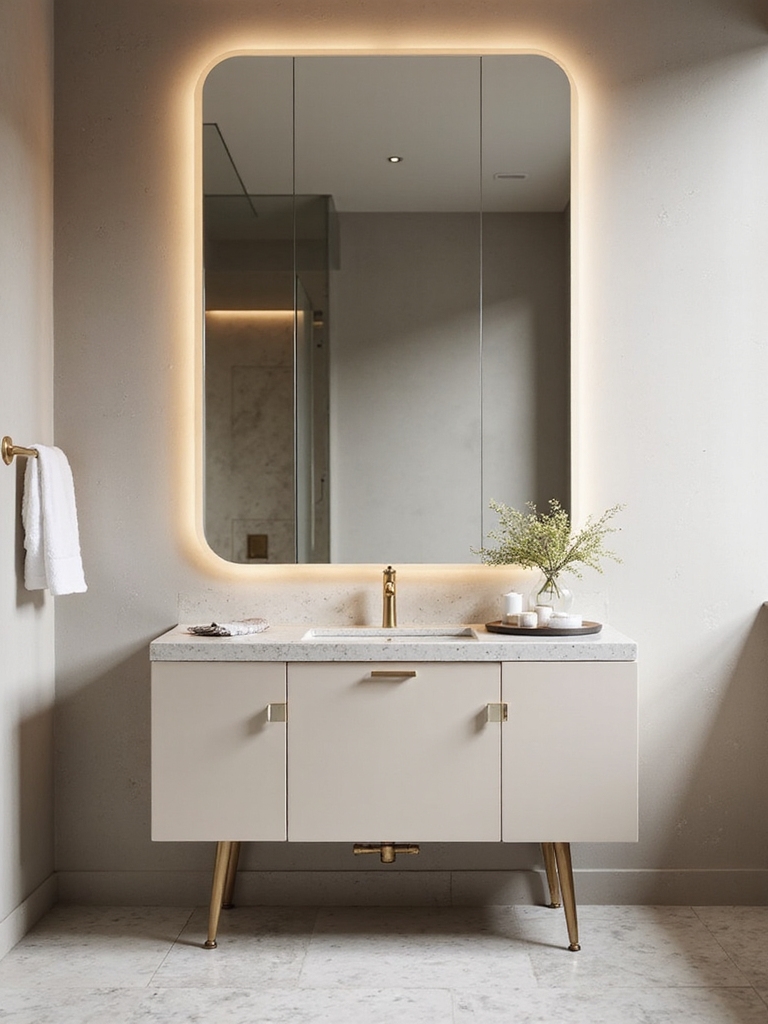 vanity mirror bathroom ideas