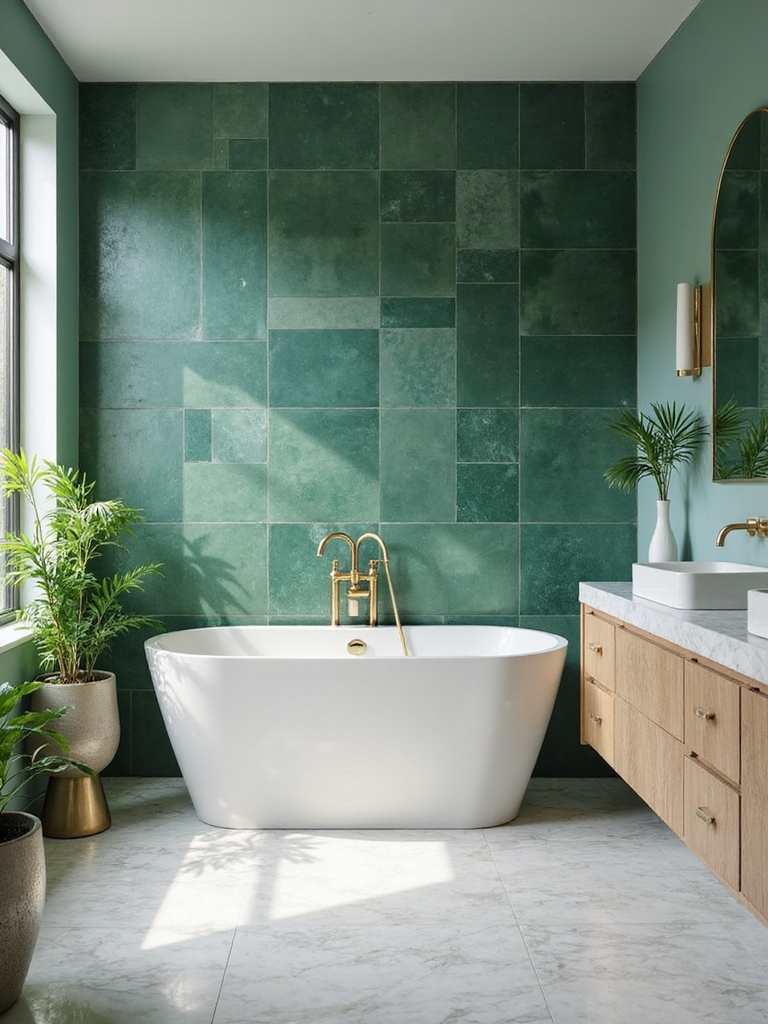 versatile green tile designs