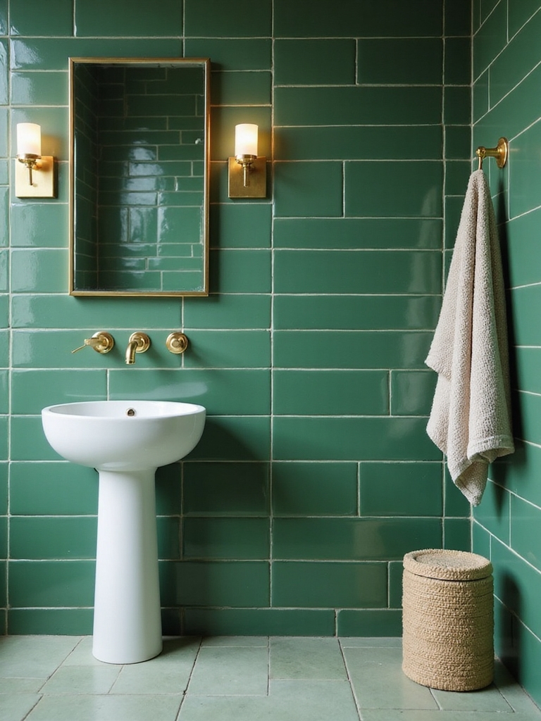 versatile green tile elegance